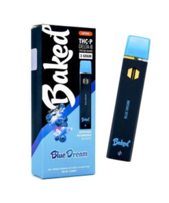 Baked 3 Gram Delta-8 & THCp Blue Dream - Sativa Disposable Vape