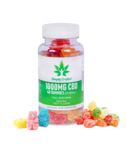 1000mg CBD Gummies - 40 Count