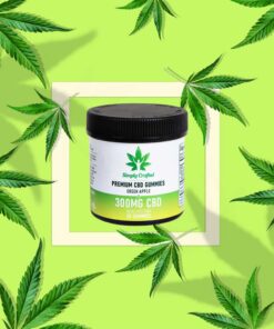 300mg CBD Gummies - Green Apple
